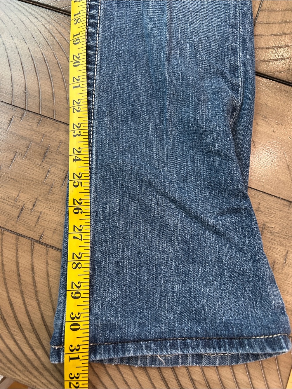 Miss Me Women’s Bootcut Jeans JP5011-3 waist 30 inseam 31 (hemmed) (H-37) - Picture 8 of 8